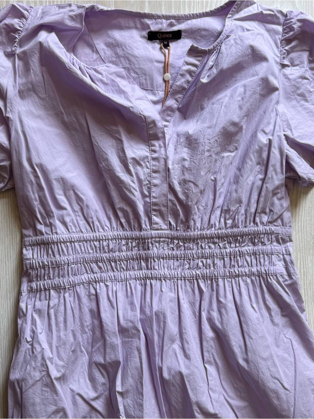Quince Lavender Tiered Maxi Dress - Picture 5 of 9